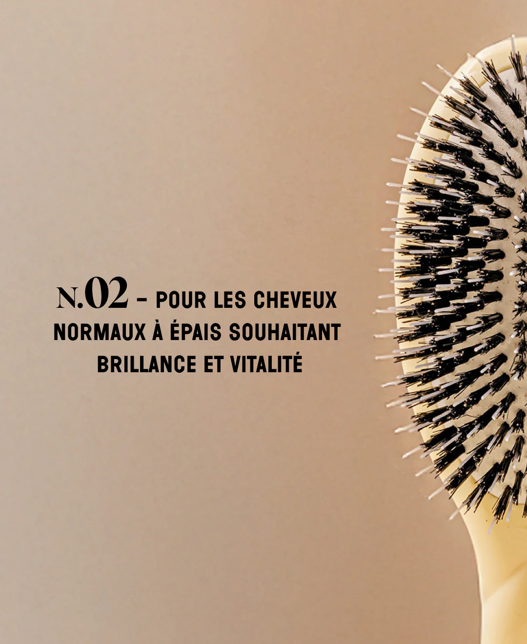 N.02 La Brosse Démêlante & Soin l'Indispensable Ivoire Cair - Image 10