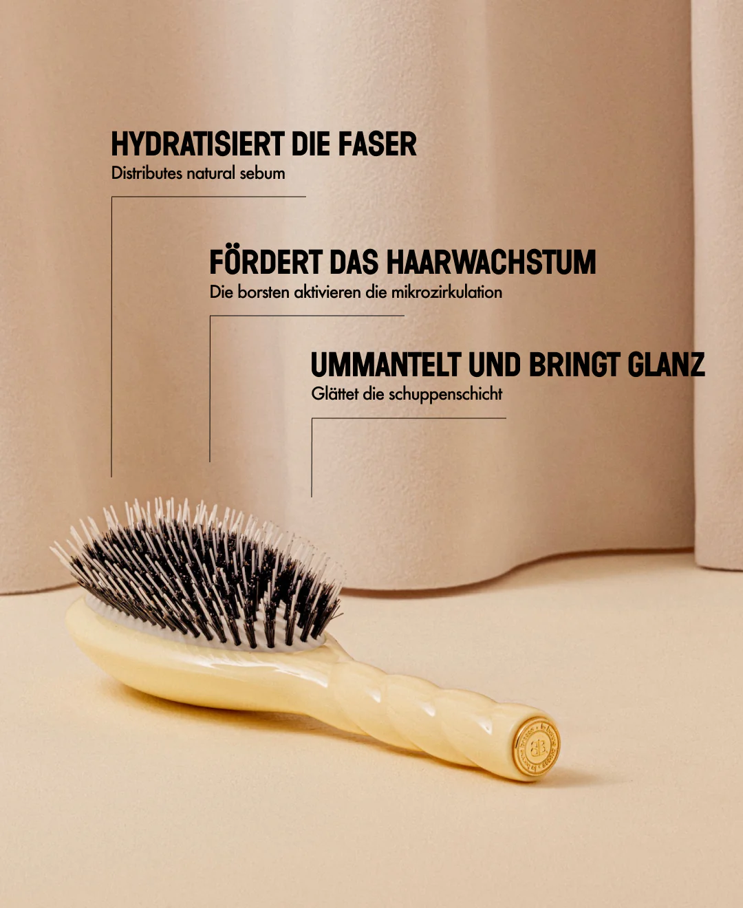 N.02 La Brosse Démêlante & Soin l'Indispensable Ivoire Cair - Image 12