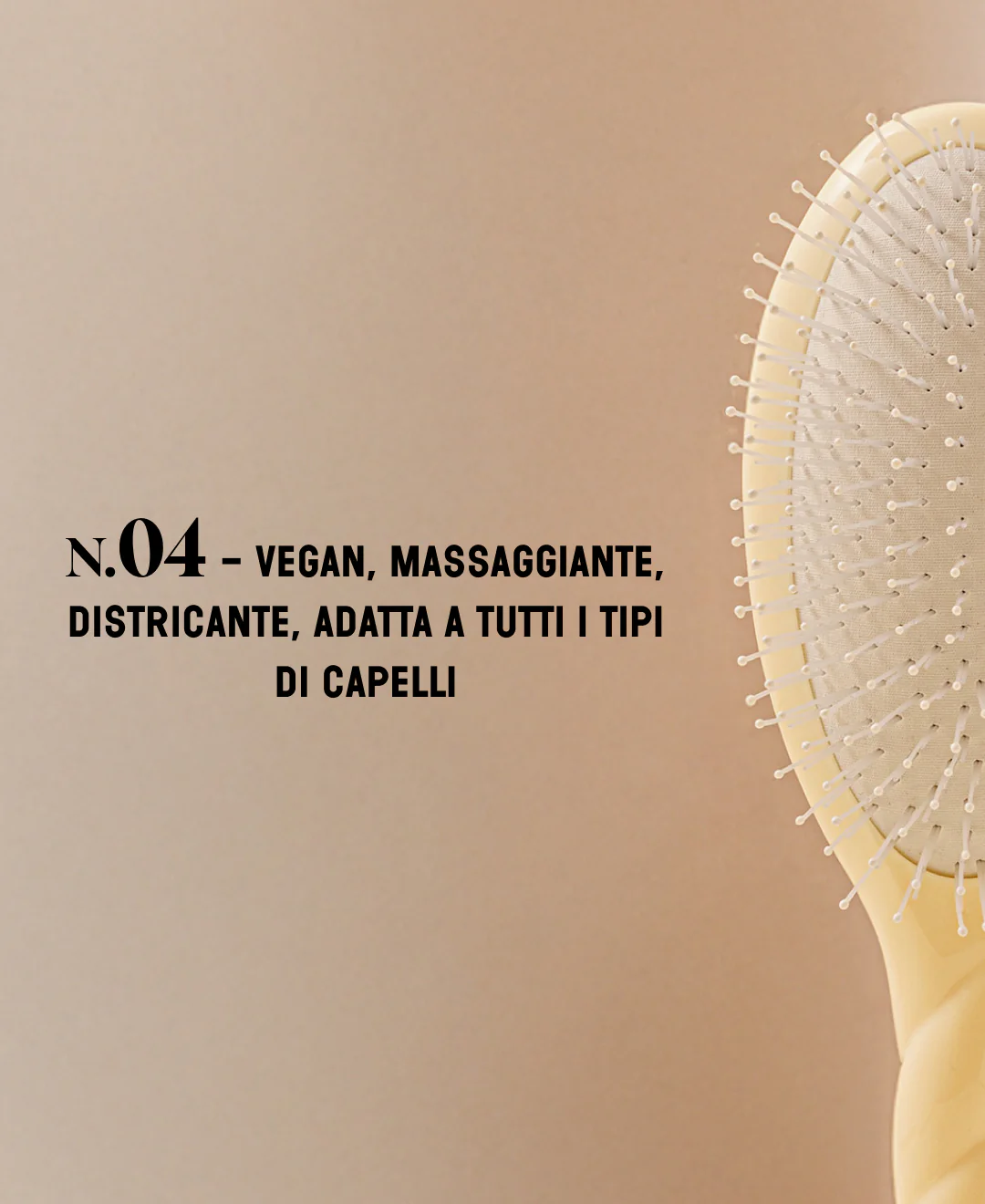 N.04 La Brosse Démêlante & Massante La Miracle Ivoire Cair - Image 10