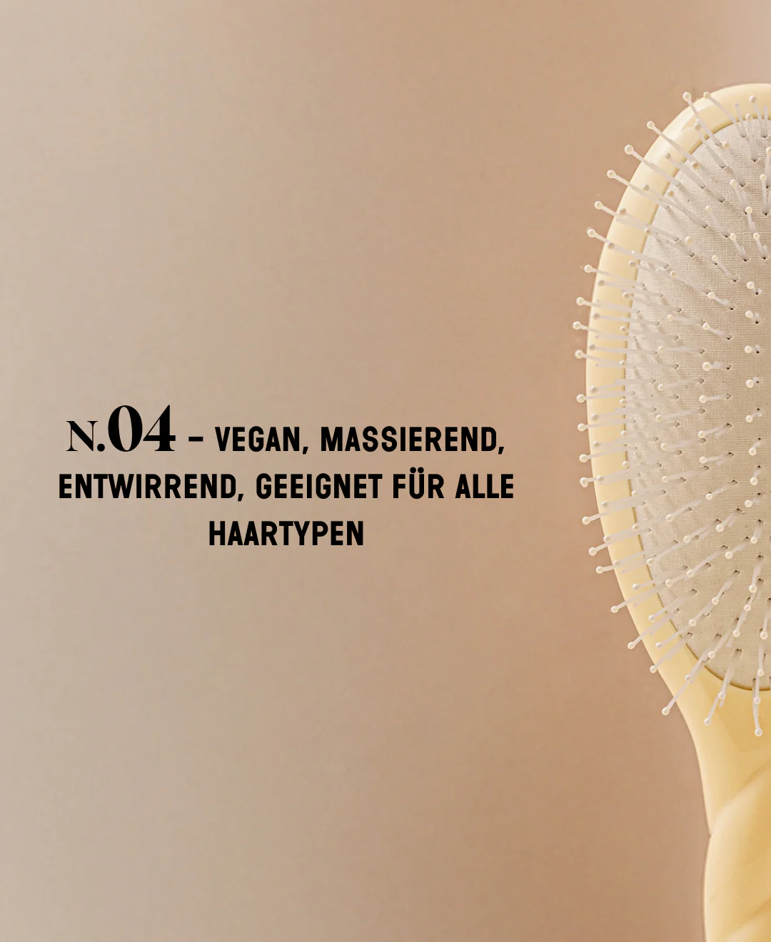 N.04 La Brosse Démêlante & Massante La Miracle Ivoire Cair - Image 6