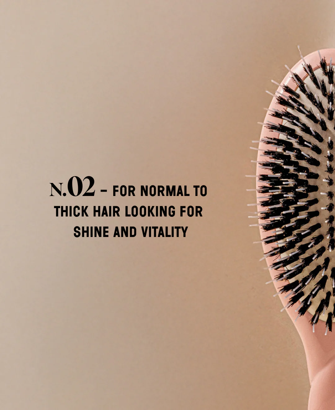 N.02 La Brosse Démêlante & Soin l'Indispensable Rose Poudré - Image 7