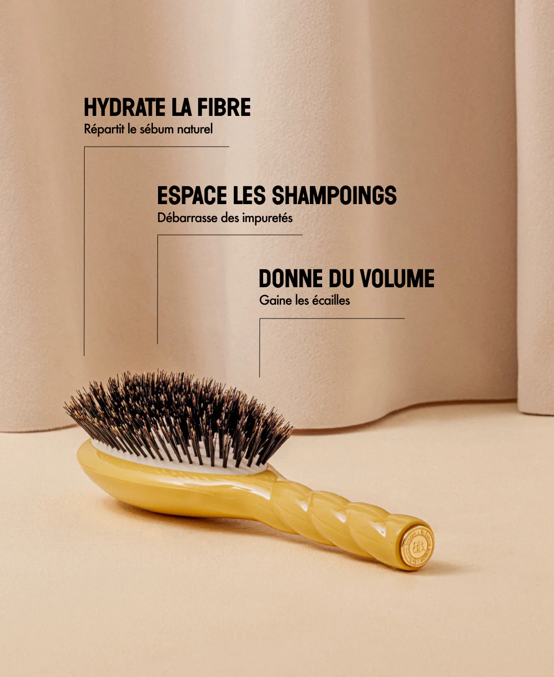 N.01 La Brosse Brillance & Soin l'Universelle Jaune Safran - Image 15