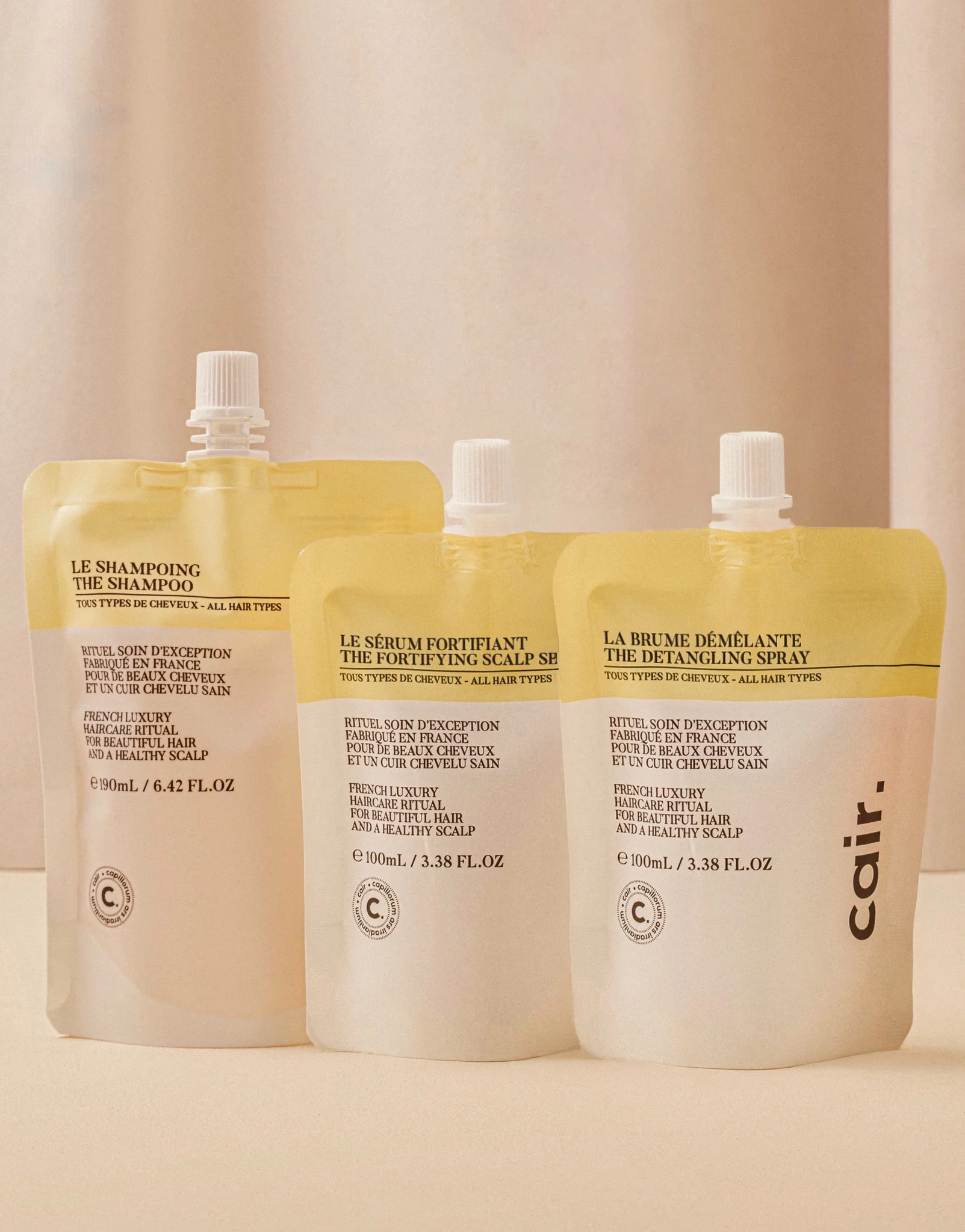 Soin cheveux d'exception Cair