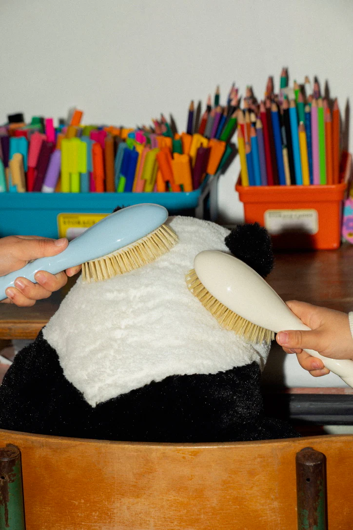 N.06 La brosse bébé Ma Première Brosse Blanc Crème - Image 6