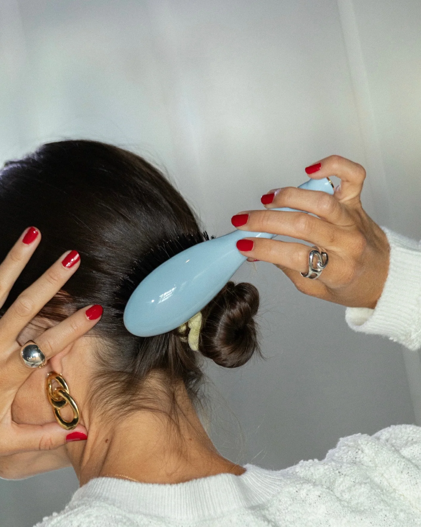 N.01 La Petite Brosse Brillance & Soin l’Universelle Bleu Ciel - Image 6