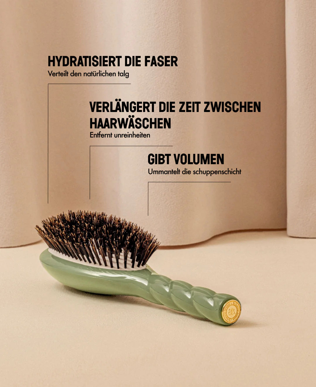 N.01 La Brosse Brillance & Soin l'Universelle Vert Amande - Image 12