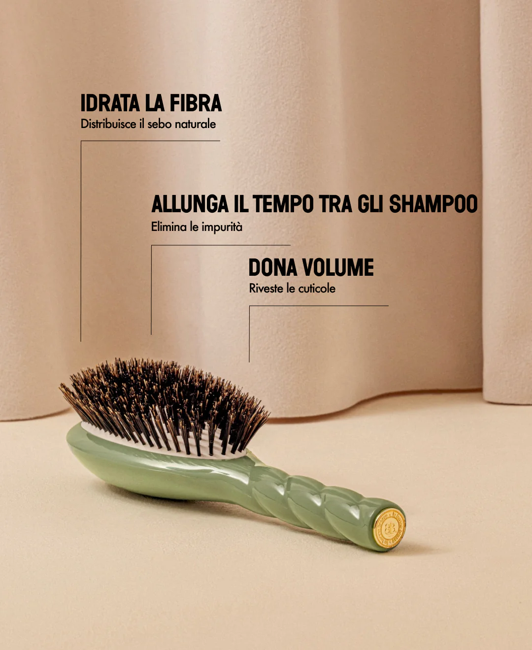 N.01 La Brosse Brillance & Soin l'Universelle Vert Amande - Image 16