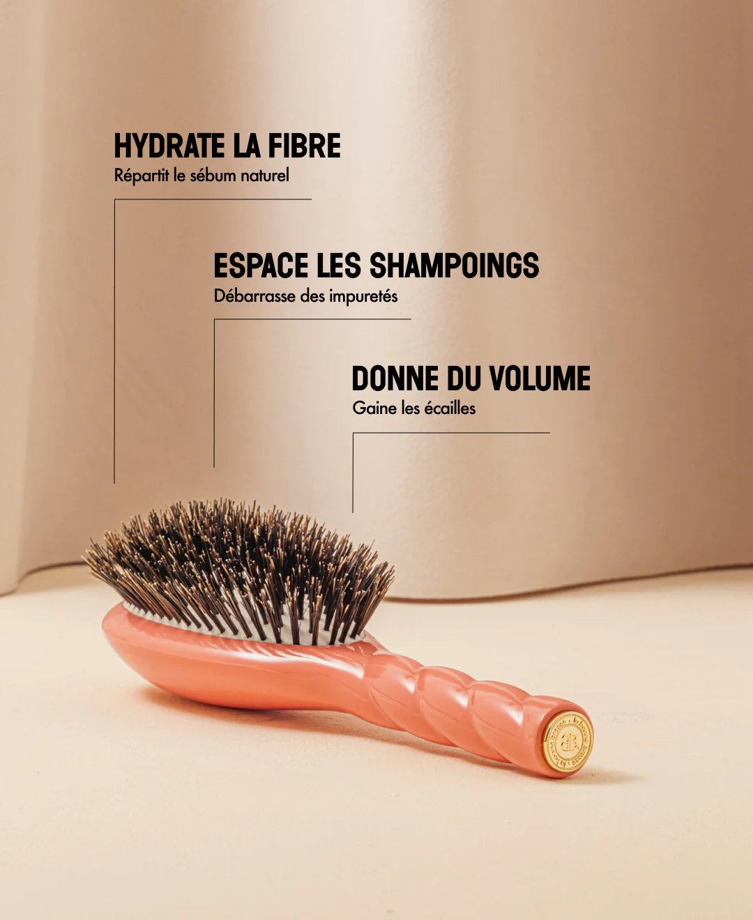 N.01 La Brosse Brillance & Soin l'Universelle Corail - Image 15
