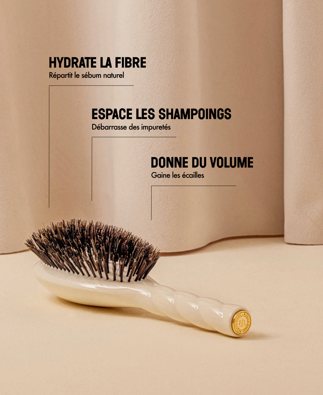 N.01 La Brosse Brillance & Soin l'Universelle Blanc Crème - Image 12