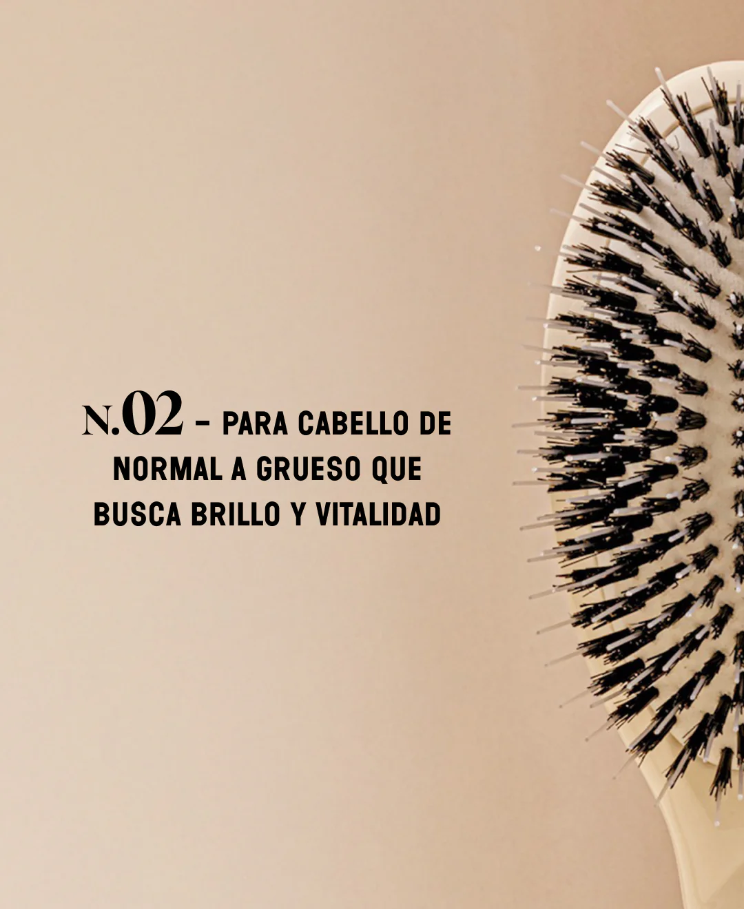 N.02 La Brosse Démêlante & Soin l'Indispensable Blanc Crème - Image 10