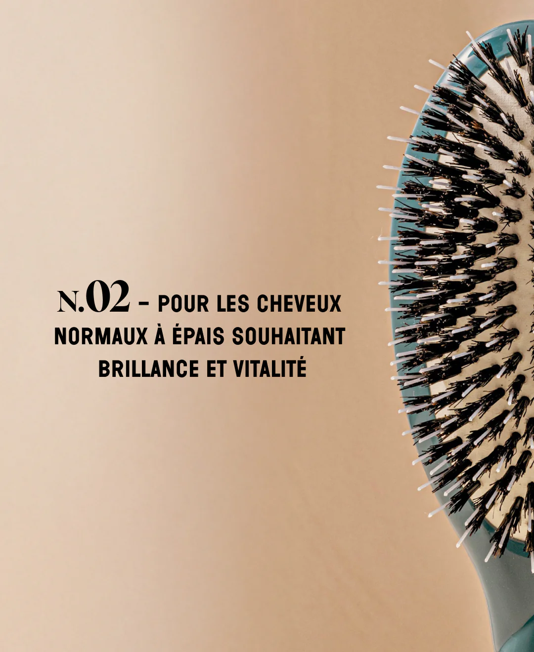N.02 La Brosse Démêlante & Soin l'Indispensable Bleu Encre - Image 10