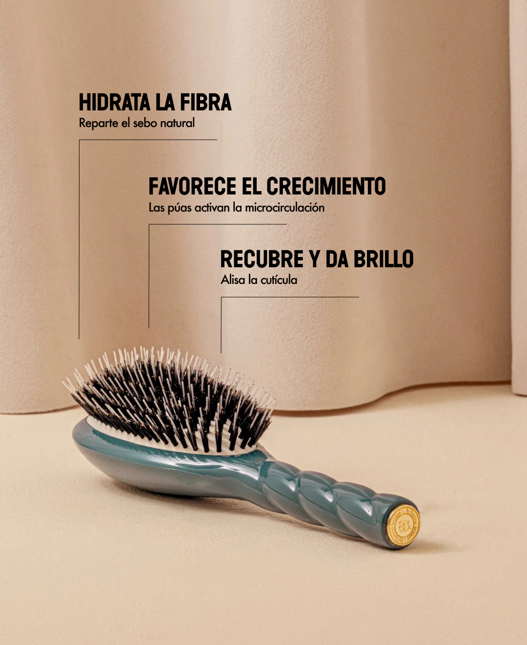 N.02 La Brosse Démêlante & Soin l'Indispensable Bleu Encre - Image 14