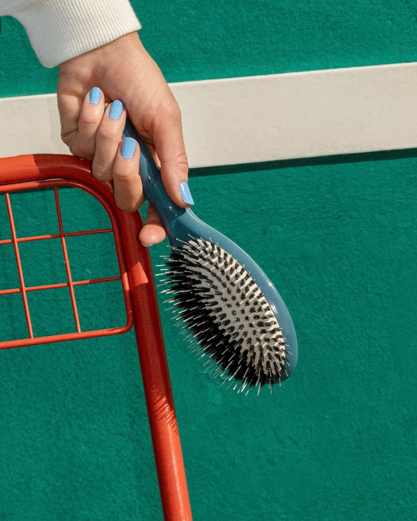 N.02 La Brosse Démêlante & Soin l'Indispensable Bleu Encre - Image 6