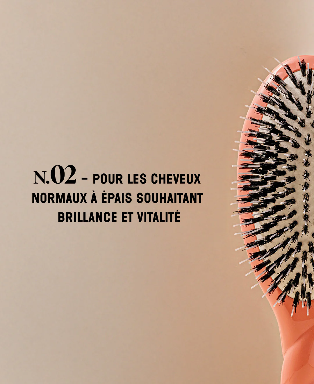 N.02 La Brosse Démêlante & Soin l'Indispensable Corail - Image 10