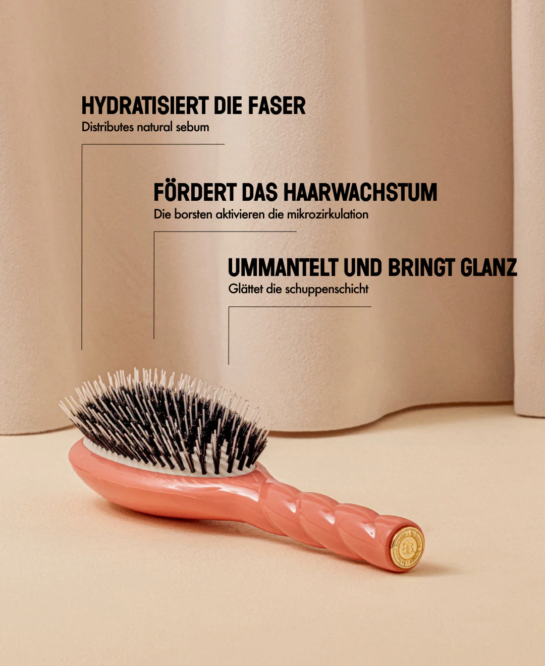 N.02 La Brosse Démêlante & Soin l'Indispensable Corail - Image 12