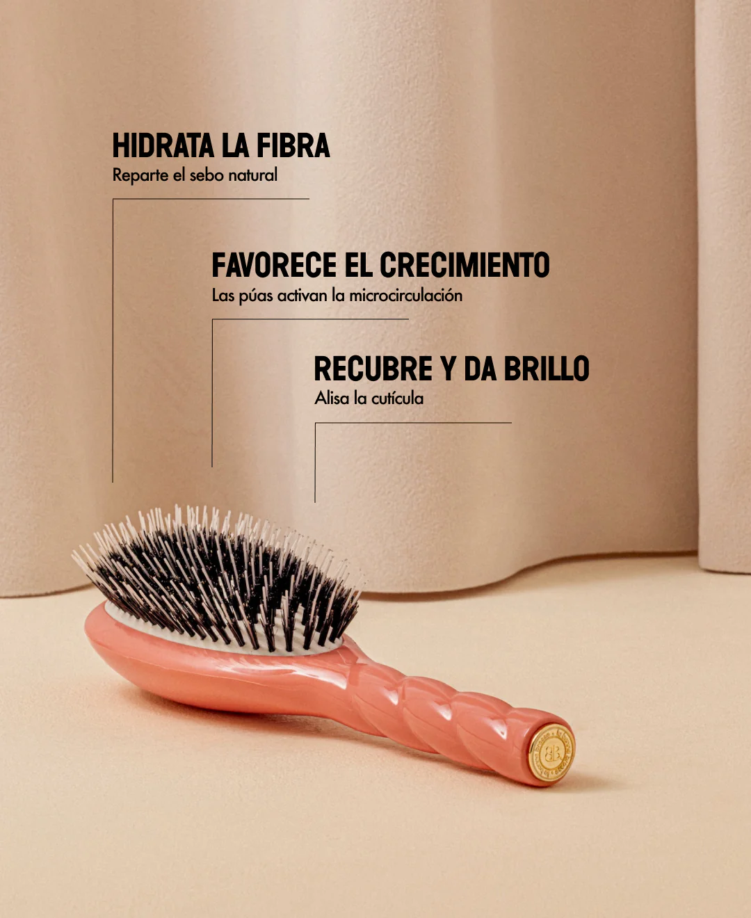 N.02 La Brosse Démêlante & Soin l'Indispensable Corail - Image 14