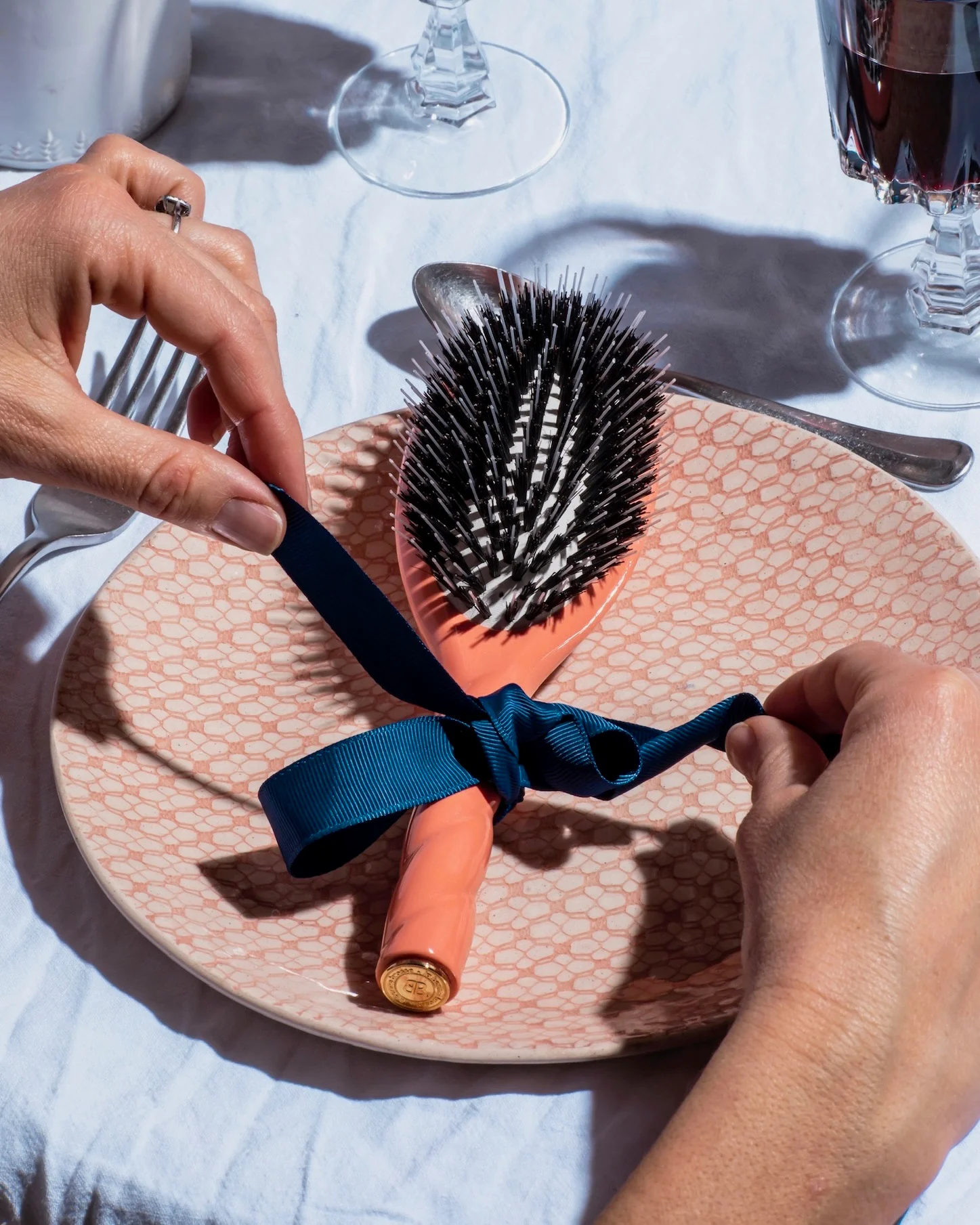 N.02 La Brosse Démêlante & Soin l'Indispensable Corail - Image 6