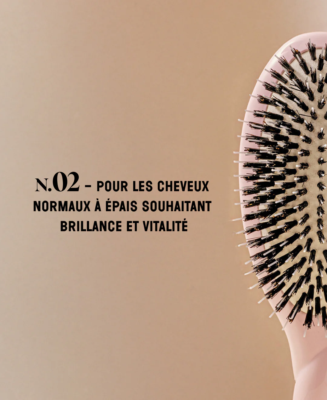 N.02 La Brosse Démêlante & Soin l'Indispensable Rose Lilas - Image 10