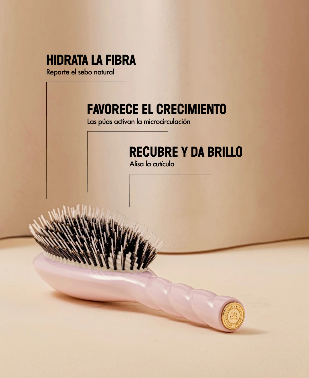 N.02 La Brosse Démêlante & Soin l'Indispensable Rose Lilas - Image 14