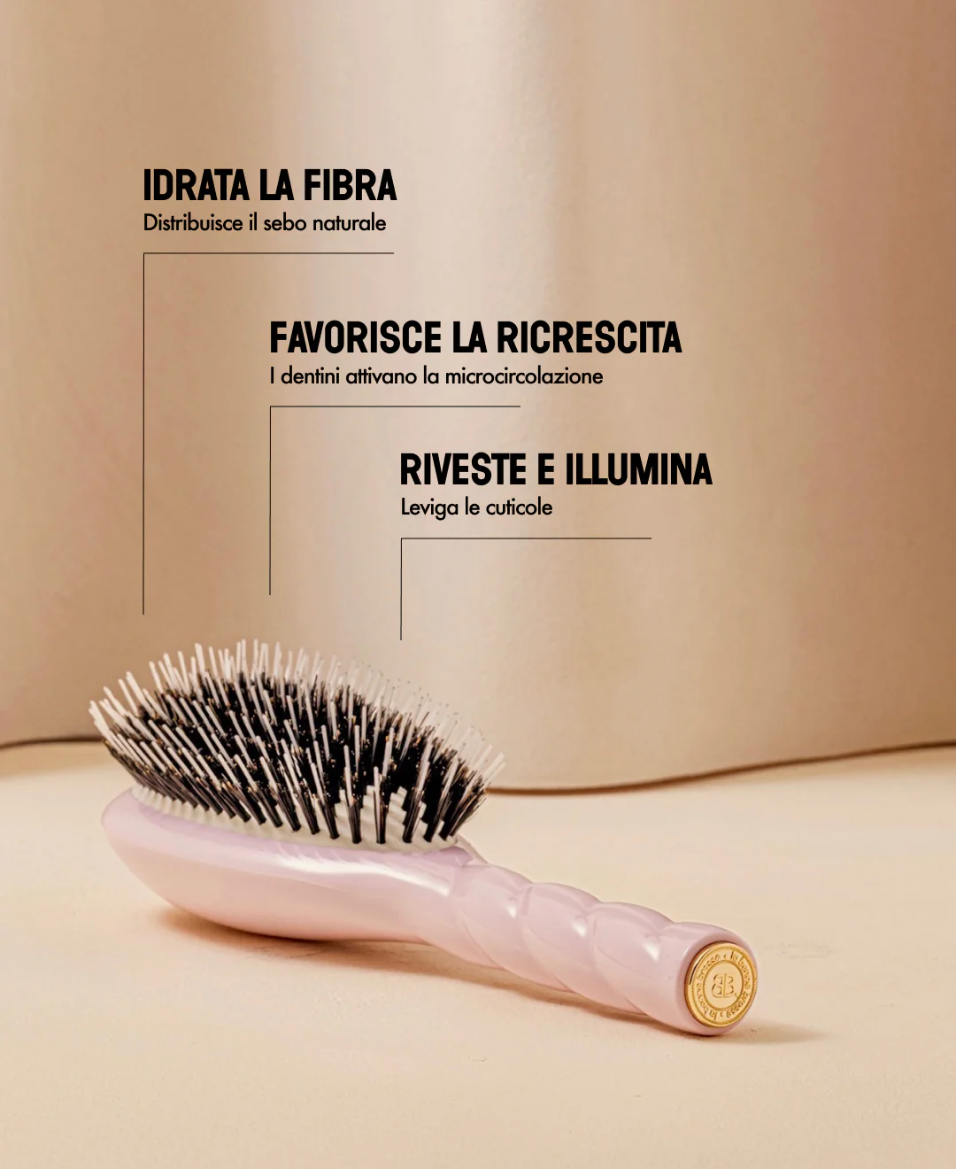 N.02 La Brosse Démêlante & Soin l'Indispensable Rose Lilas - Image 16