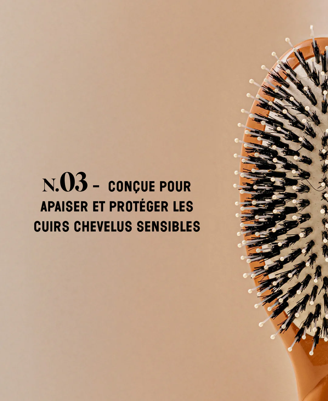 N.03 La Brosse Cuir Chevelu Sensible l'Indispensable Douceur Terracotta - Image 10