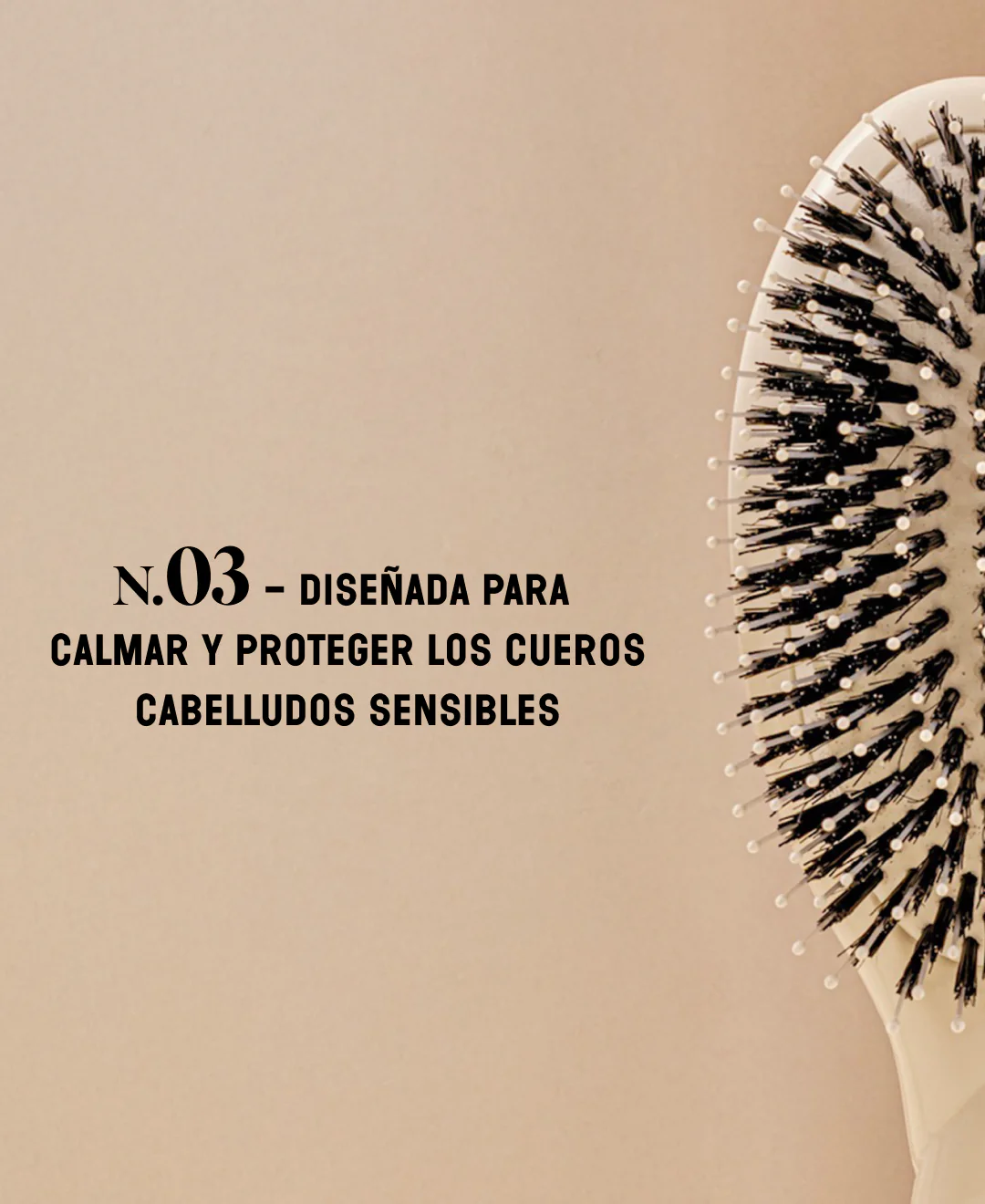 N.03 La Brosse Cuir Chevelu Sensible l'Indispensable Douceur Blanc Crème - Image 10