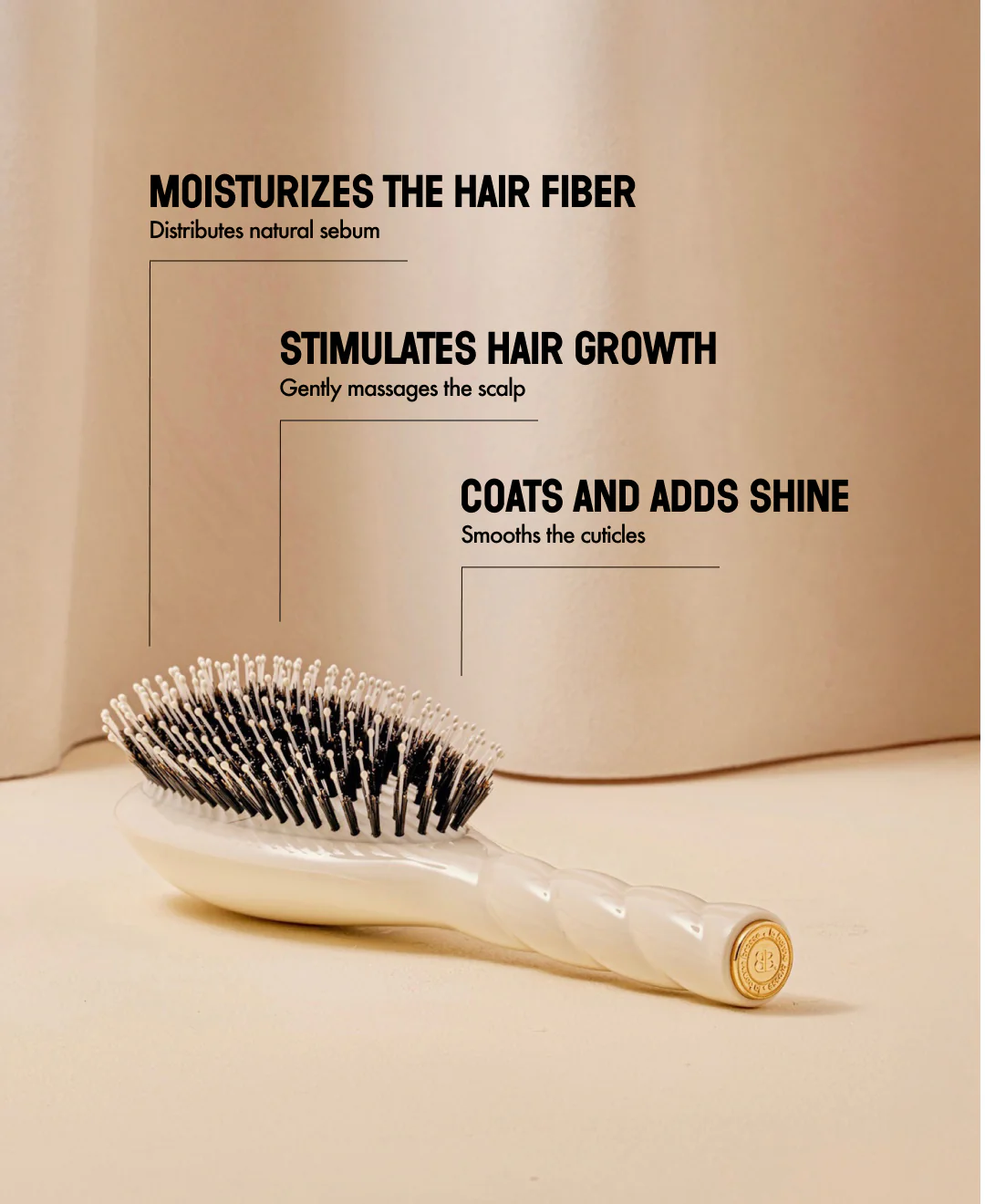 N.03 La Brosse Cuir Chevelu Sensible l'Indispensable Douceur Blanc Crème - Image 12