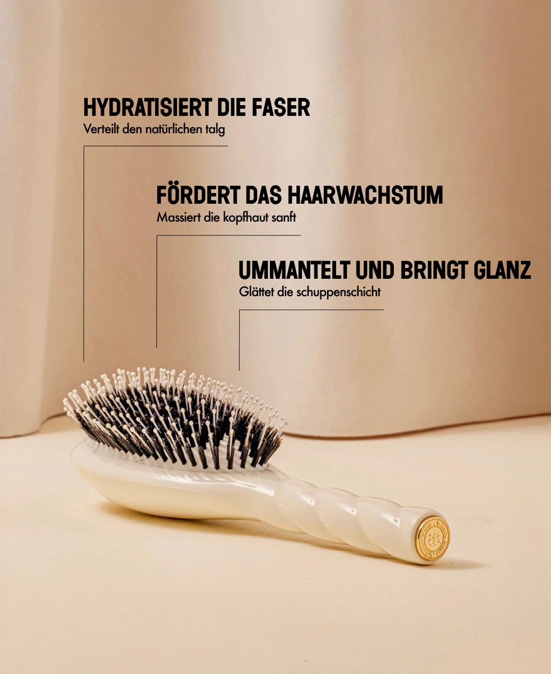 N.03 La Brosse Cuir Chevelu Sensible l'Indispensable Douceur Blanc Crème - Image 14
