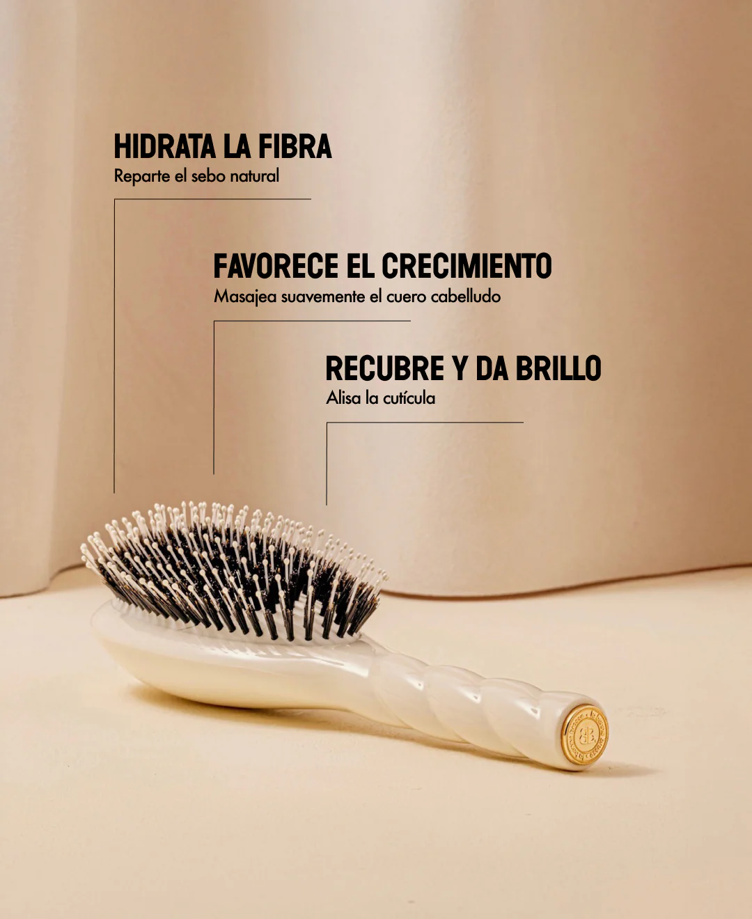 N.03 La Brosse Cuir Chevelu Sensible l'Indispensable Douceur Blanc Crème - Image 15