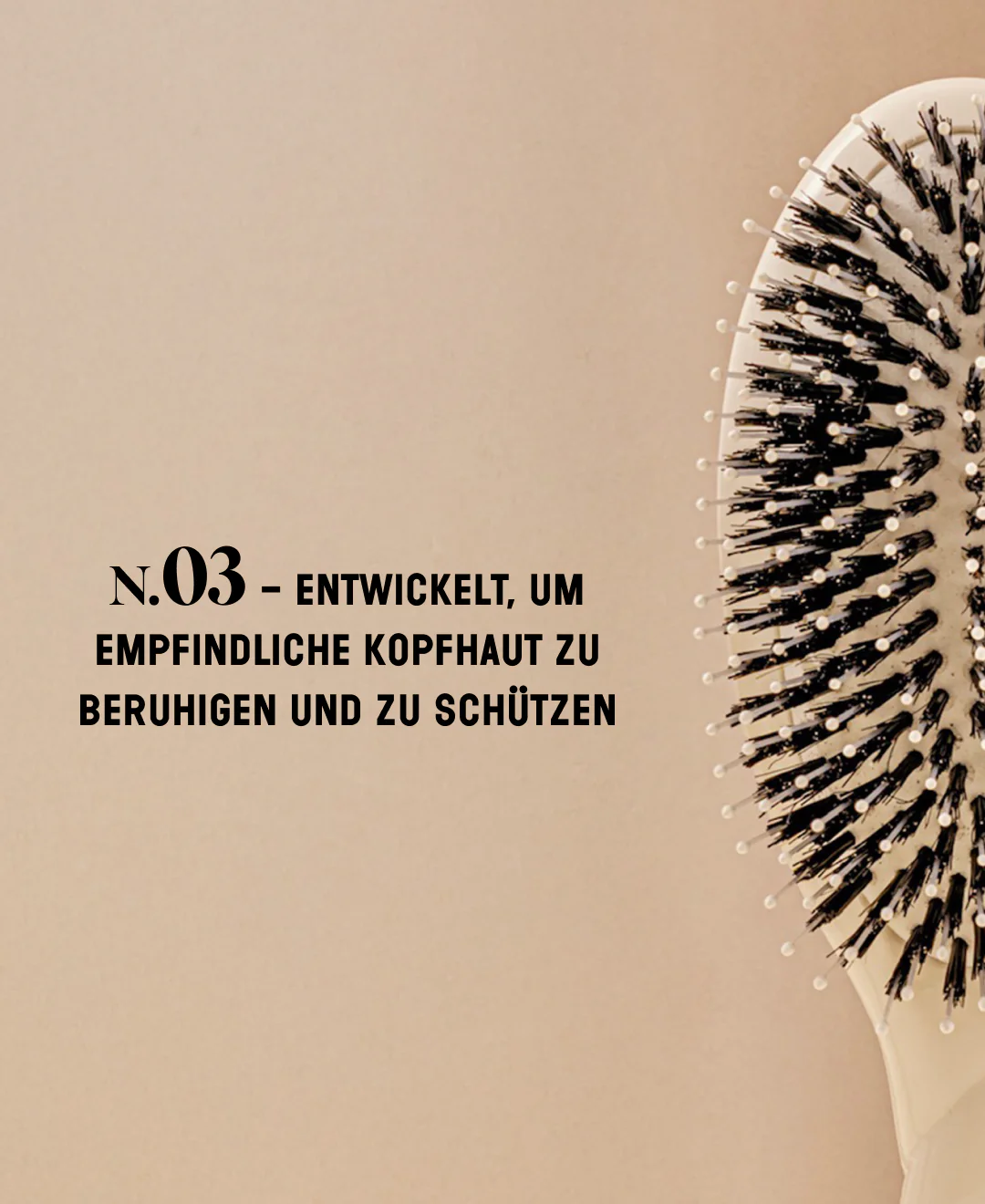 N.03 La Brosse Cuir Chevelu Sensible l'Indispensable Douceur Blanc Crème - Image 9