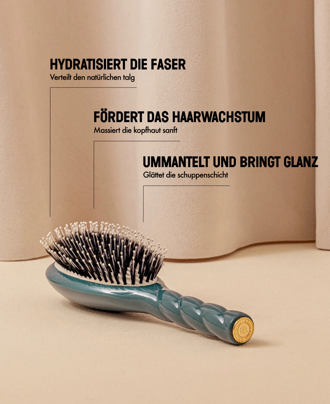N.03 La Brosse Cuir Chevelu Sensible l'Indispensable Douceur Bleu Encre - Image 12