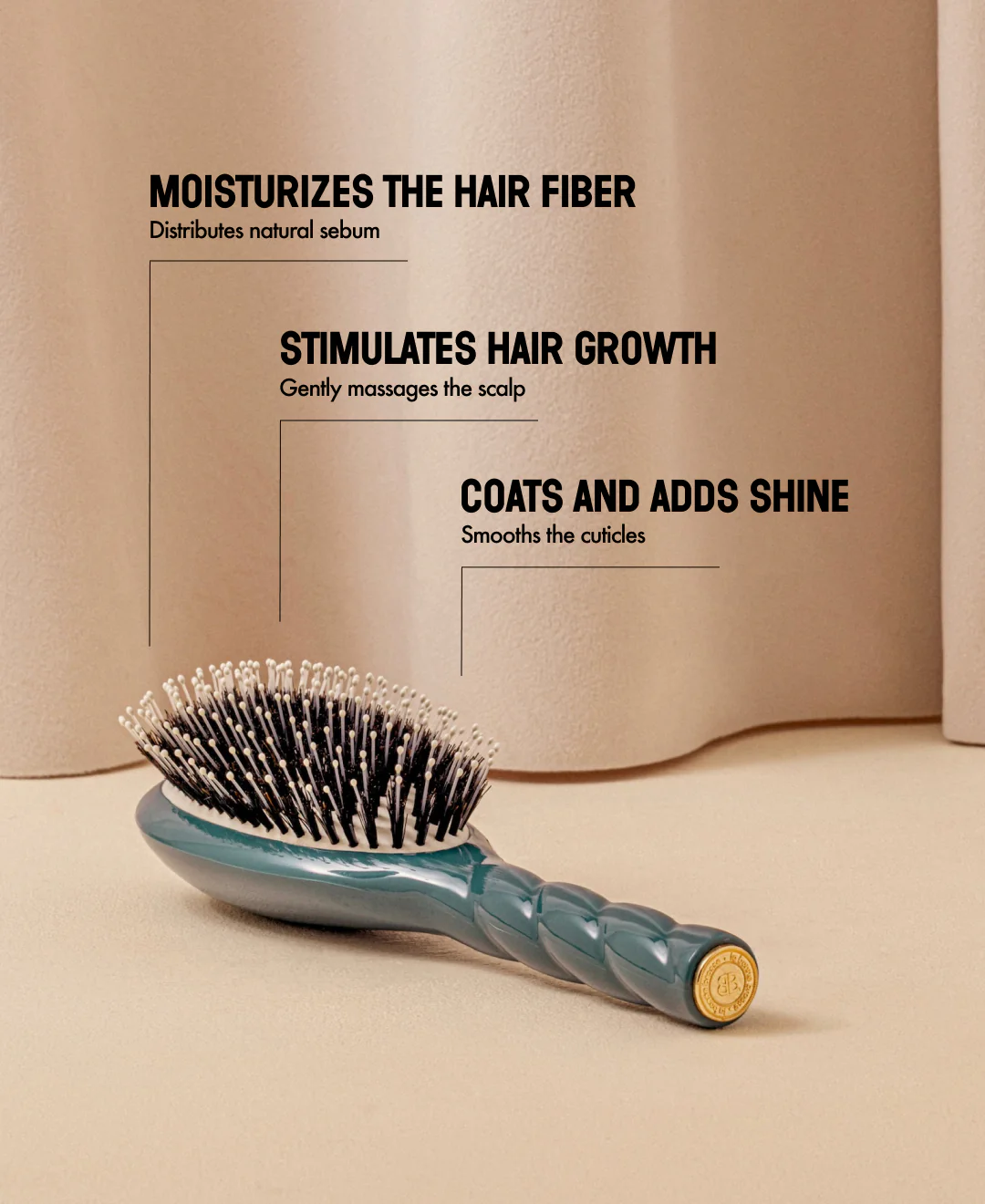 N.03 La Brosse Cuir Chevelu Sensible l'Indispensable Douceur Bleu Encre - Image 13