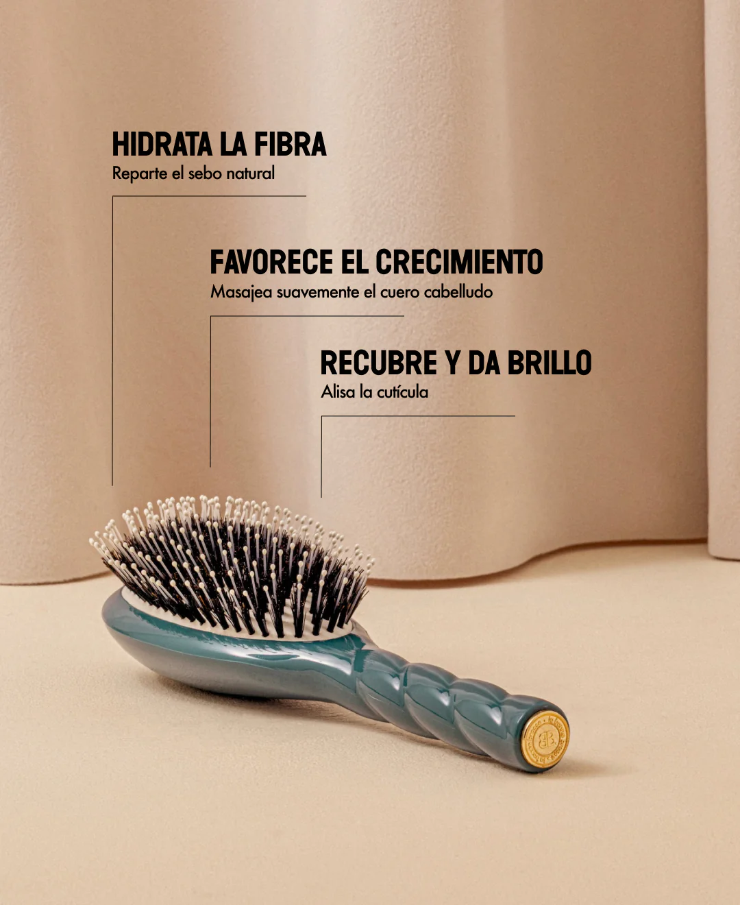 N.03 La Brosse Cuir Chevelu Sensible l'Indispensable Douceur Bleu Encre - Image 14