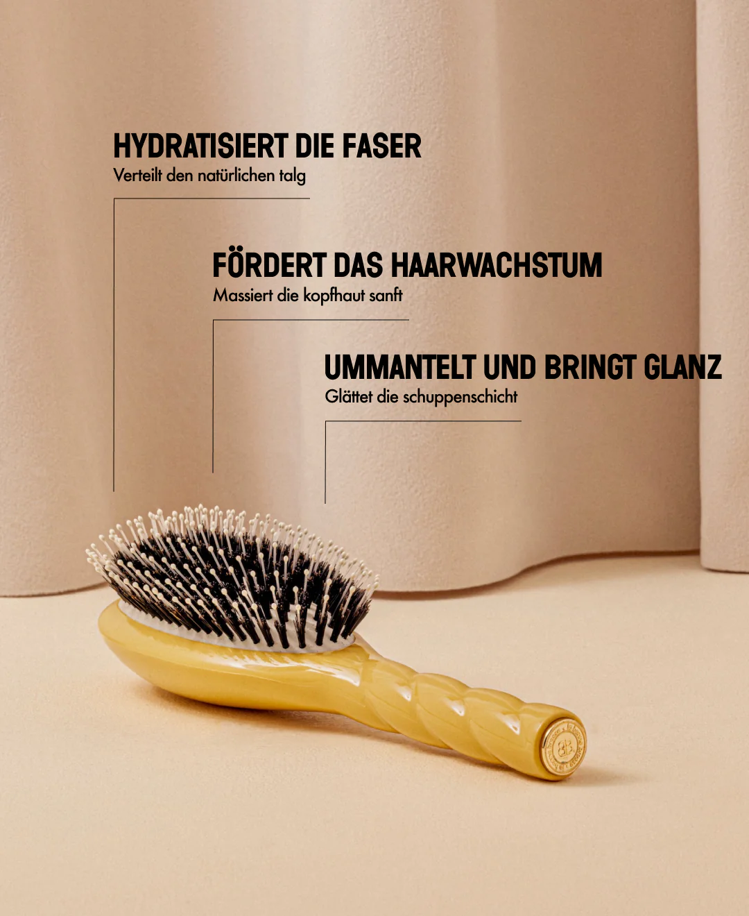 N.03 La Brosse Cuir Chevelu Sensible l'Indispensable Douceur Jaune Safran - Image 13