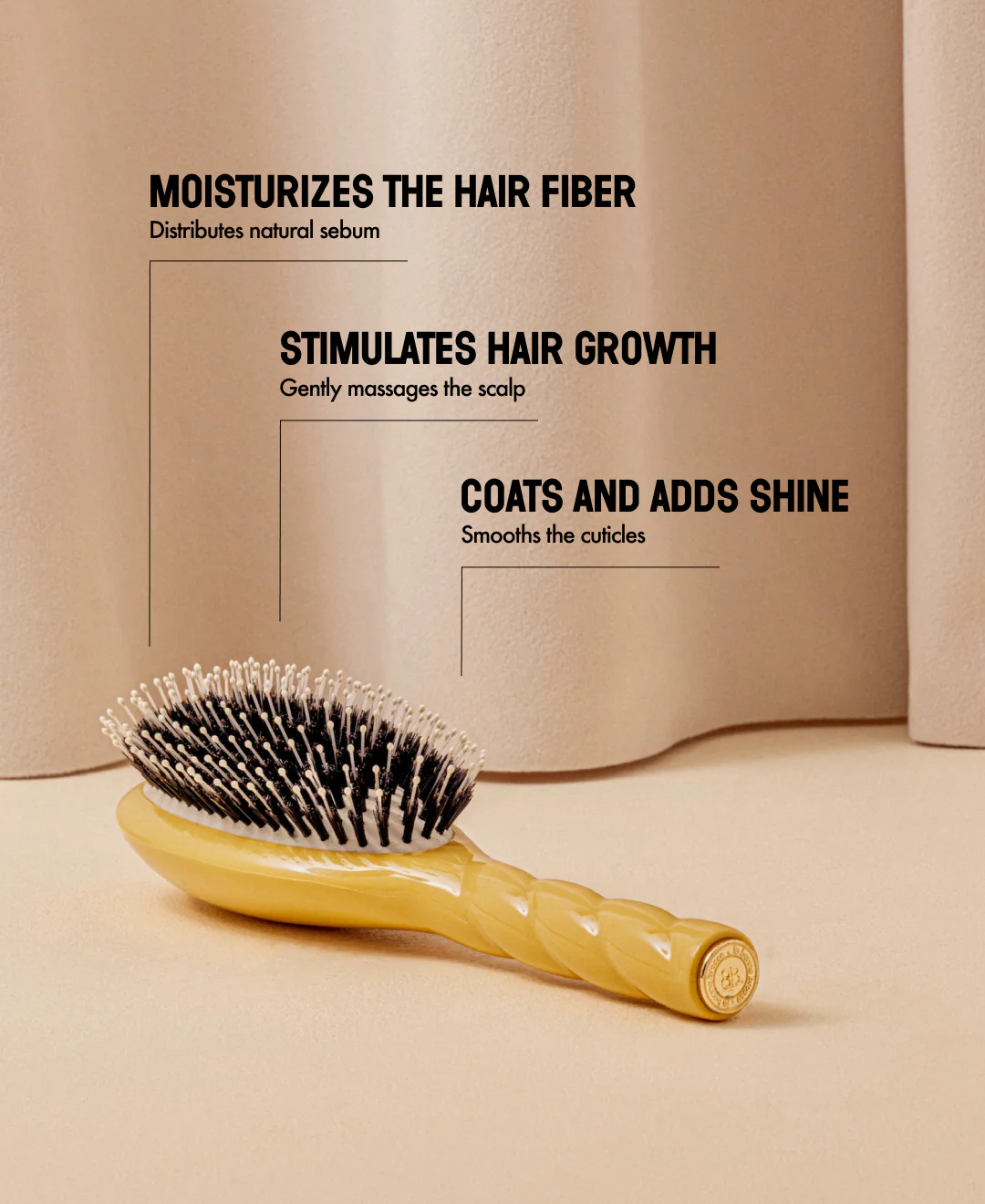 N.03 La Brosse Cuir Chevelu Sensible l'Indispensable Douceur Jaune Safran - Image 14