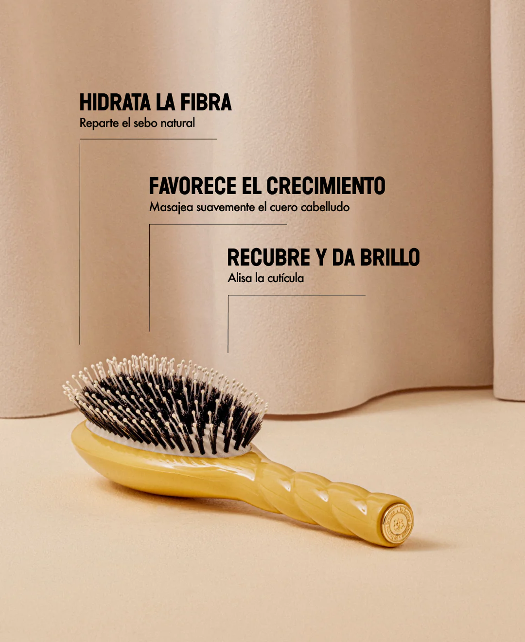 N.03 La Brosse Cuir Chevelu Sensible l'Indispensable Douceur Jaune Safran - Image 15