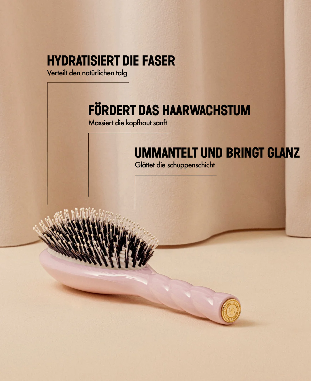 N.03 La Brosse Cuir Chevelu Sensible l'Indispensable Douceur Rose Lilas - Image 12