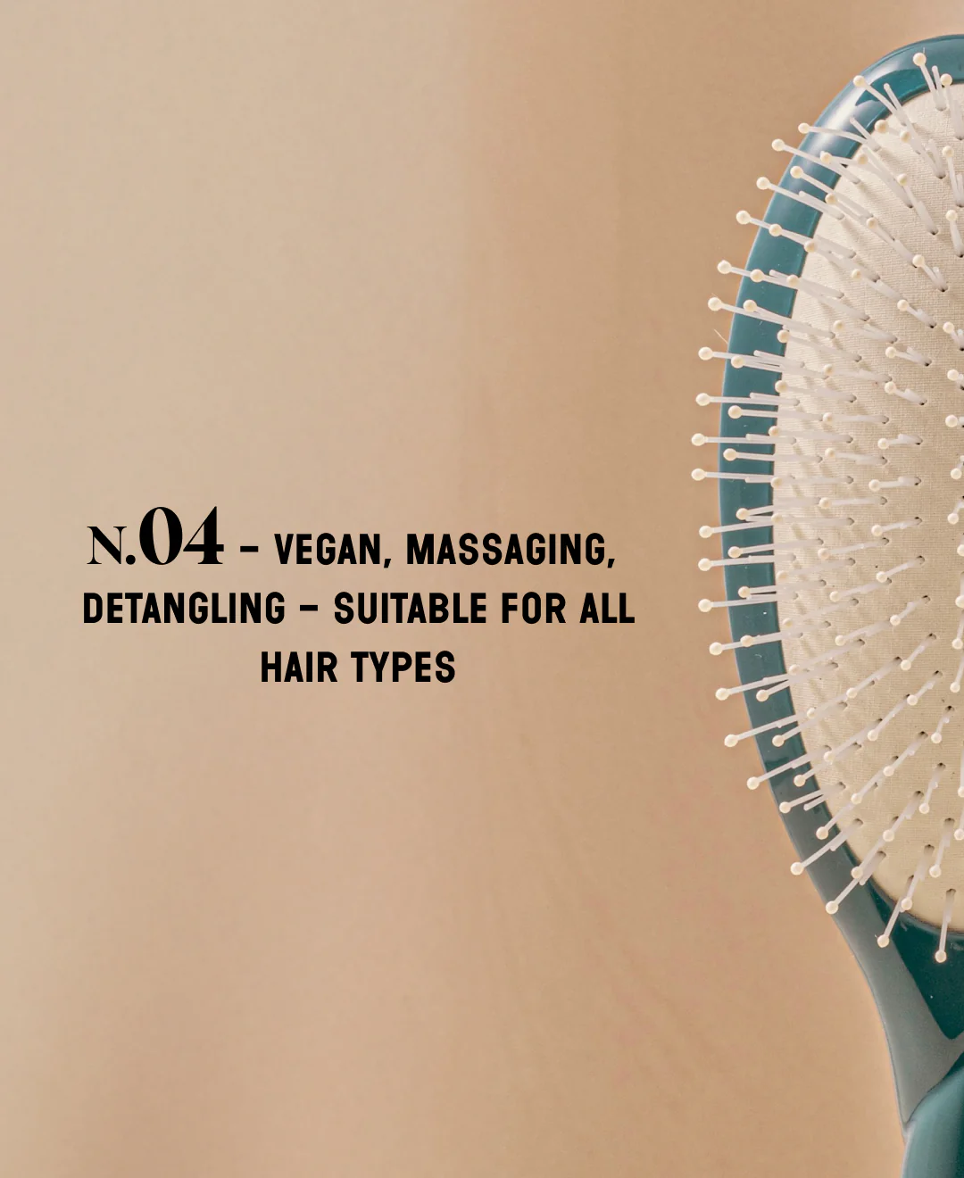 N.04 La Brosse Démêlante & Massante La Miracle Bleu Encre - Image 8