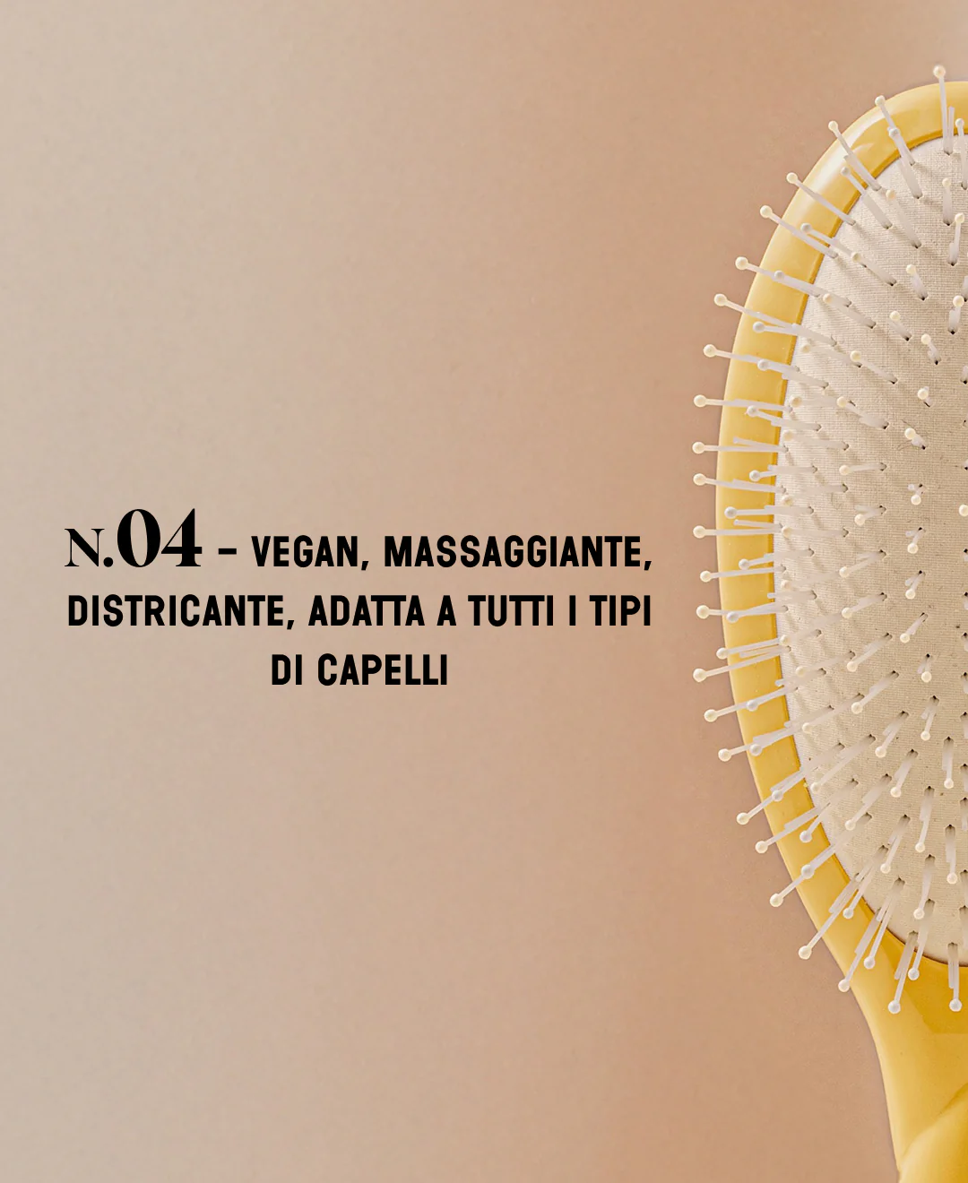 N.04 La Brosse Démêlante & Massante La Miracle Jaune Safran - Image 10