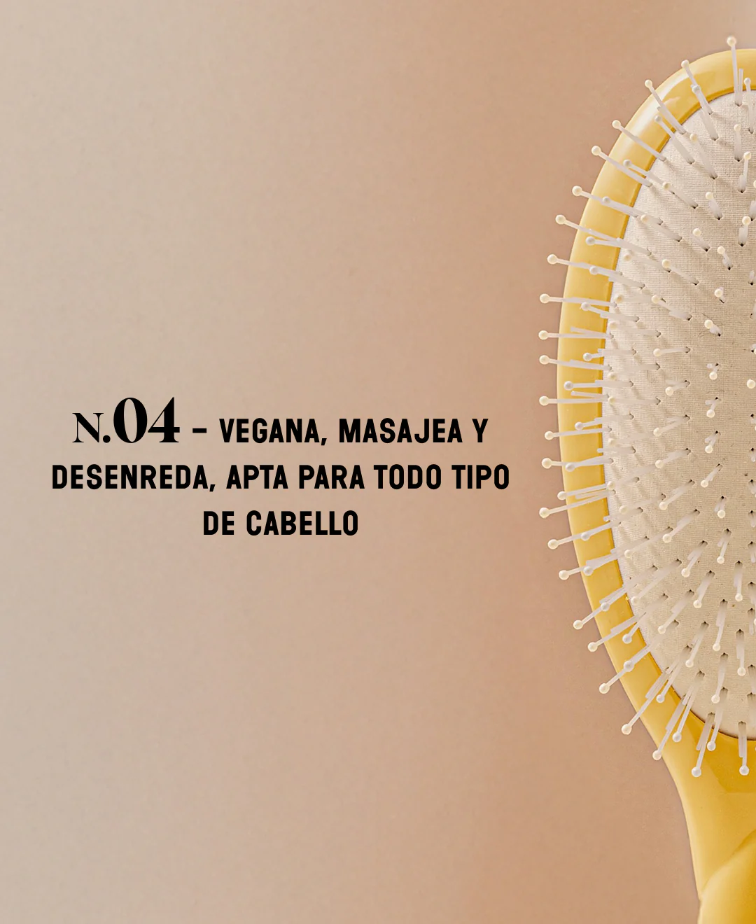 N.04 La Brosse Démêlante & Massante La Miracle Jaune Safran - Image 11