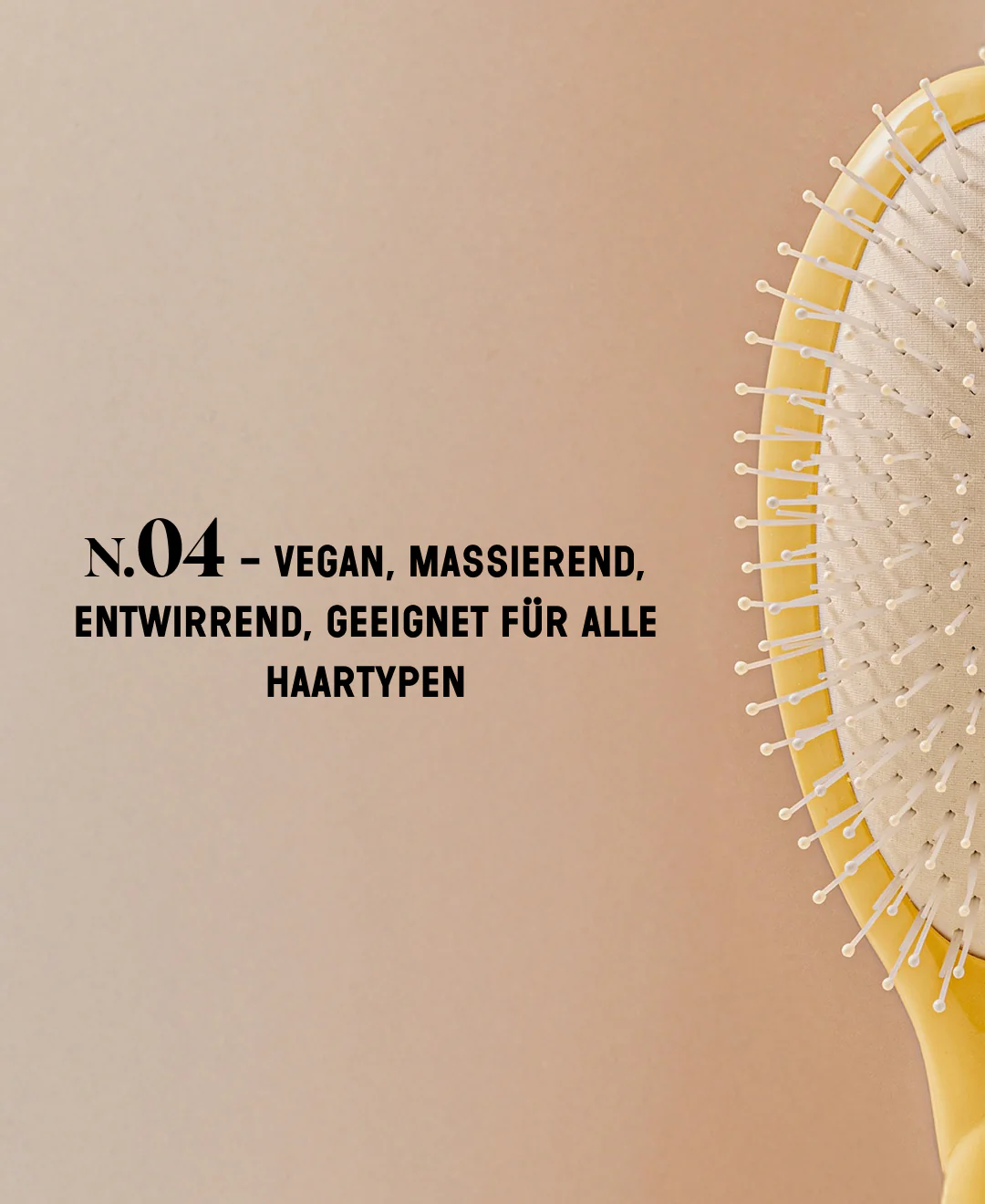 N.04 La Brosse Démêlante & Massante La Miracle Jaune Safran - Image 7