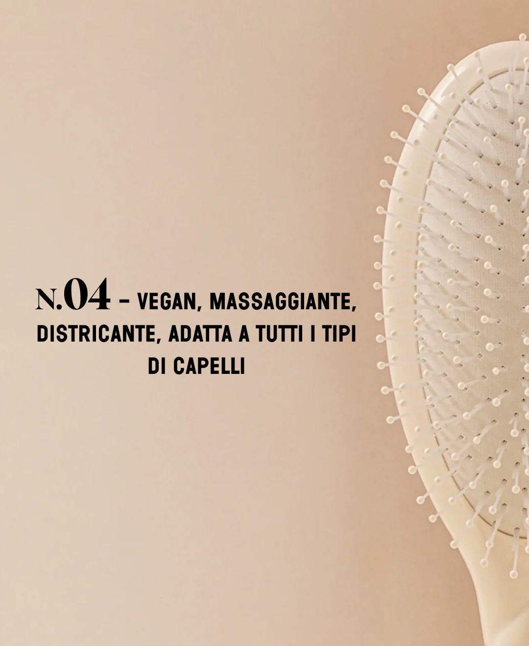 N.04 La Brosse Démêlante & Massante La Miracle Blanc Crème - Image 10