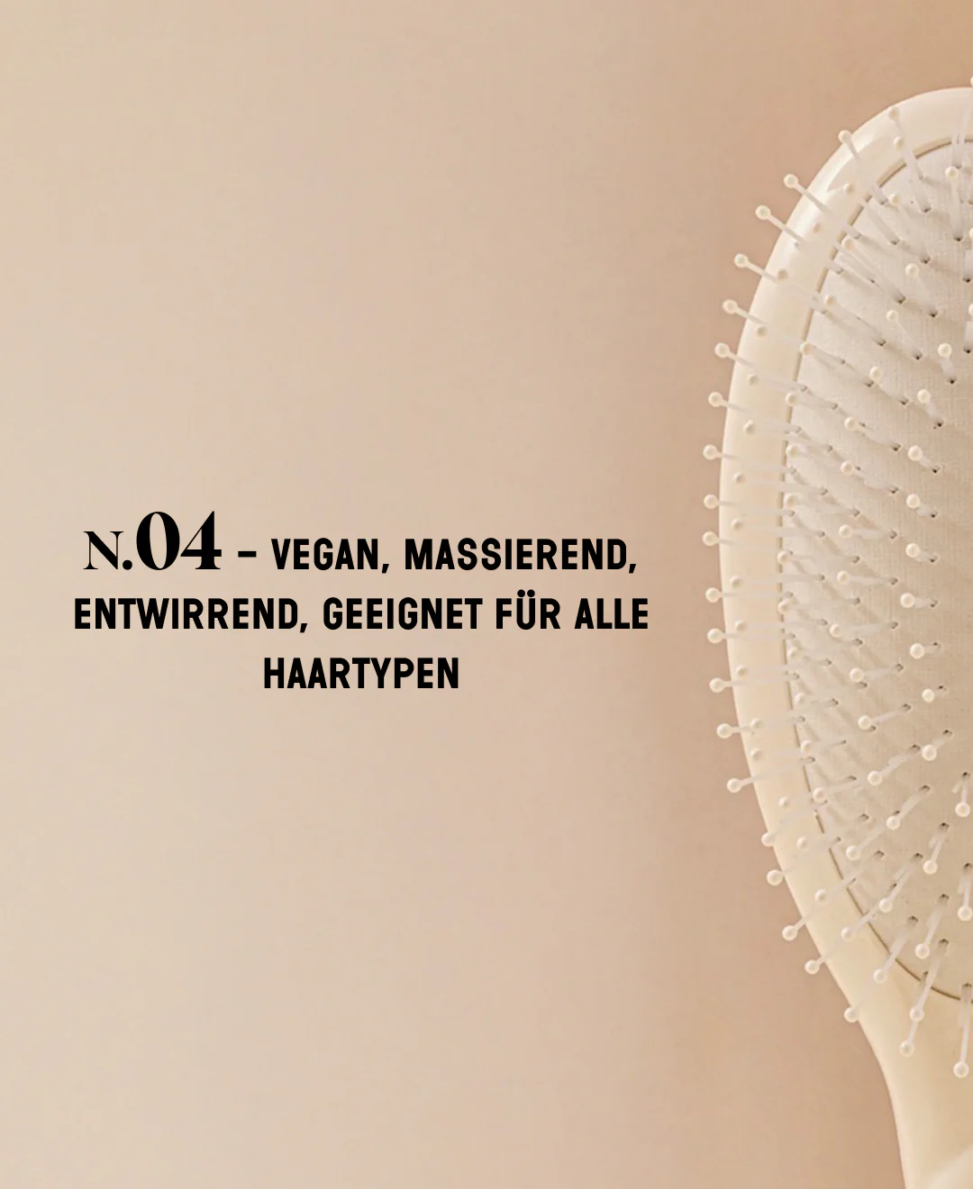 N.04 La Brosse Démêlante & Massante La Miracle Blanc Crème - Image 8