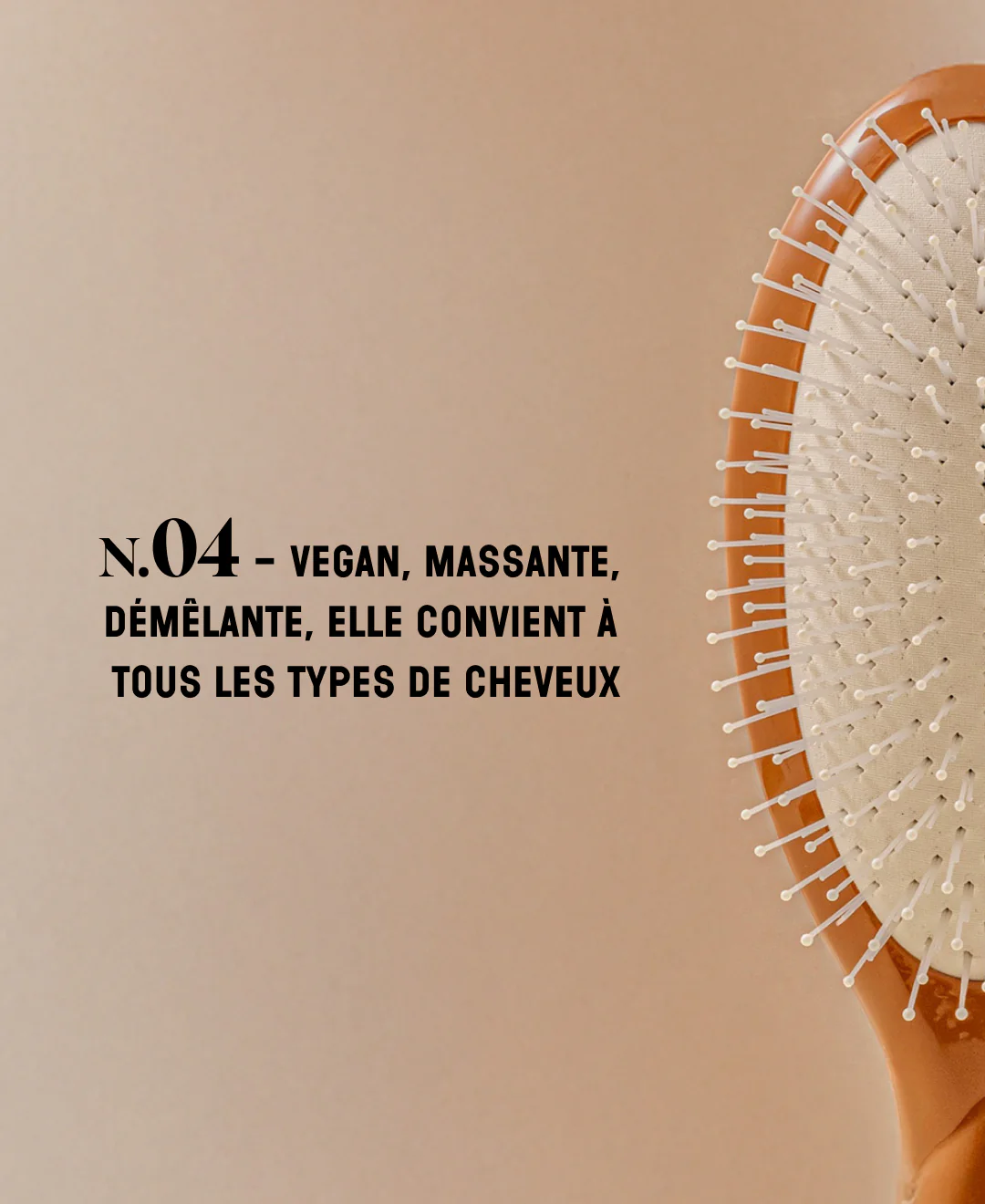 N.04 La Brosse Démêlante & Massante La Miracle Terracotta - Image 10