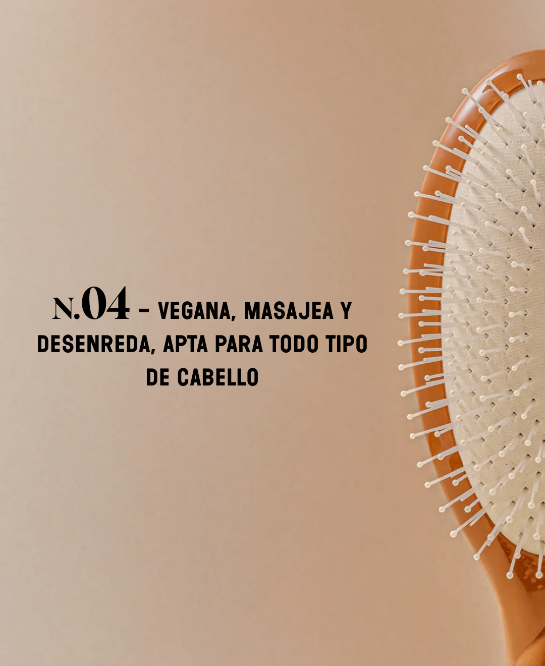 N.04 La Brosse Démêlante & Massante La Miracle Terracotta - Image 9